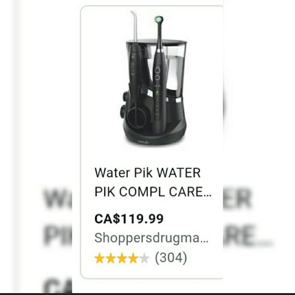 1 0f 2 new waterpik